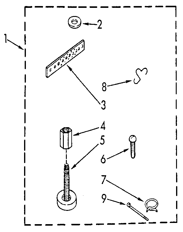 Kenmore 11081862110 miscellaneous diagram
