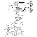 Kenmore 11082873310 machine base diagram