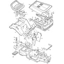 Craftsman 502259281 chassis & hood diagram