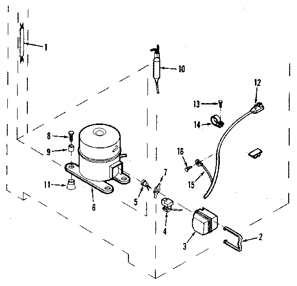 Kenmore 2538290510 unit diagram