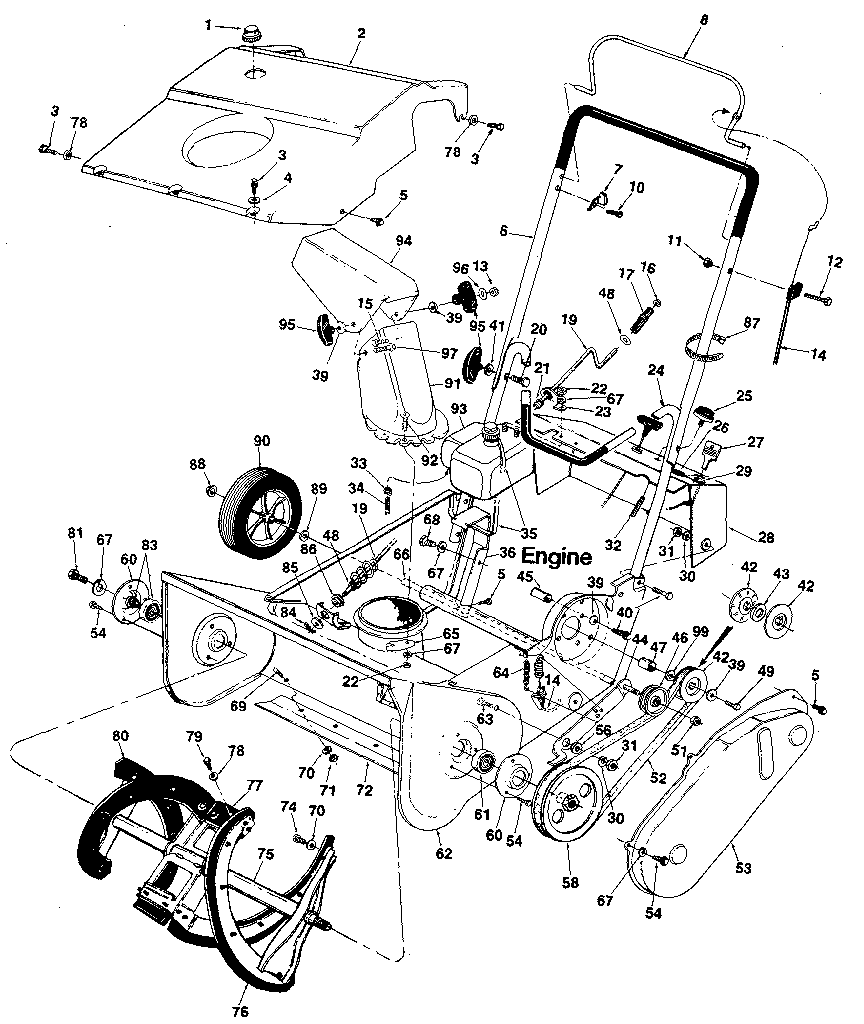 Aircap 8431 replacement parts diagram