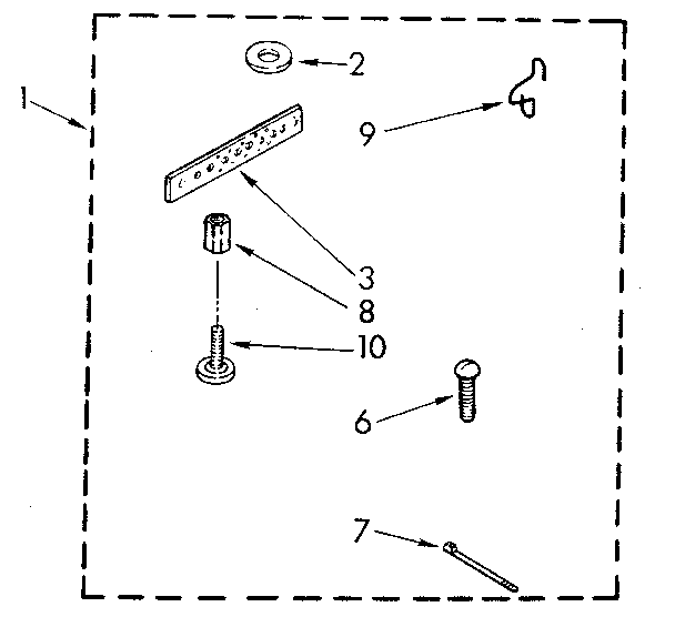 Kenmore 11082872610 miscellaneous diagram