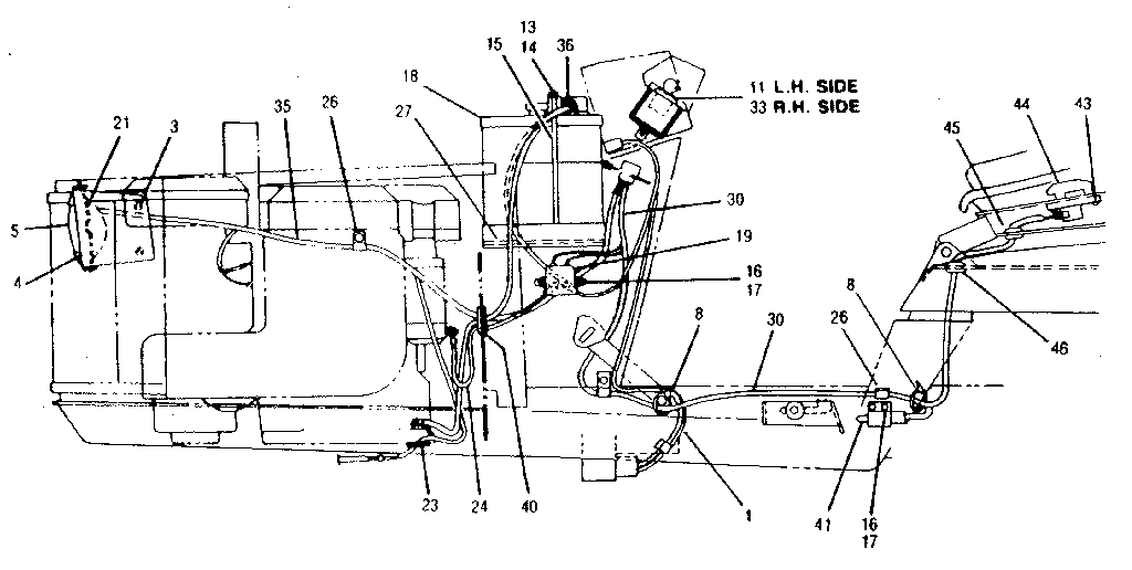 Troybilt 3114GR electrical diagram