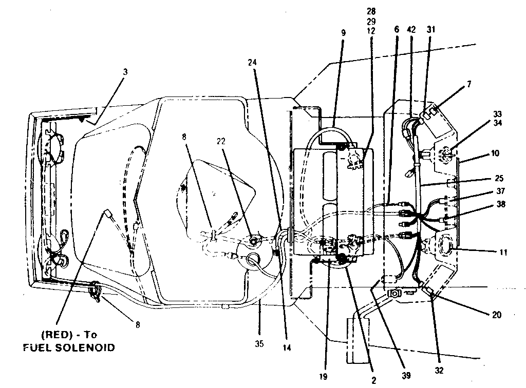Troybilt 3114GR electrical diagram