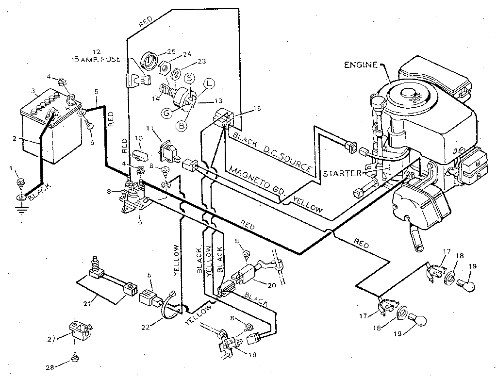 Craftsman 502254690 wiring diagram diagram