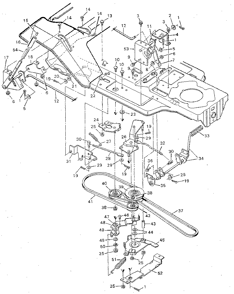Craftsman 502254690 front drive half diagram
