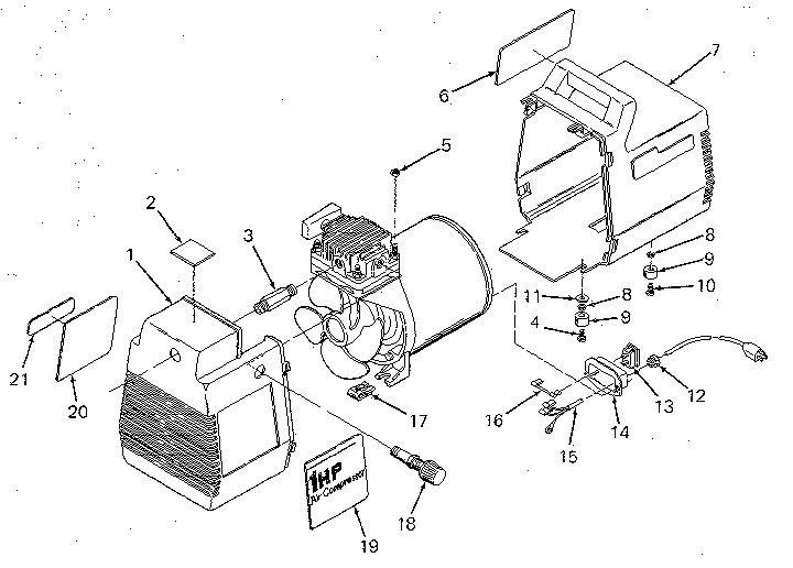Craftsman 919150380 air compressor diagram