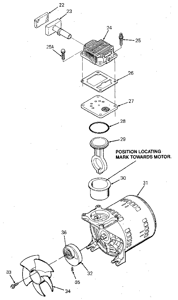 Craftsman 919150380 compressor pump diagram