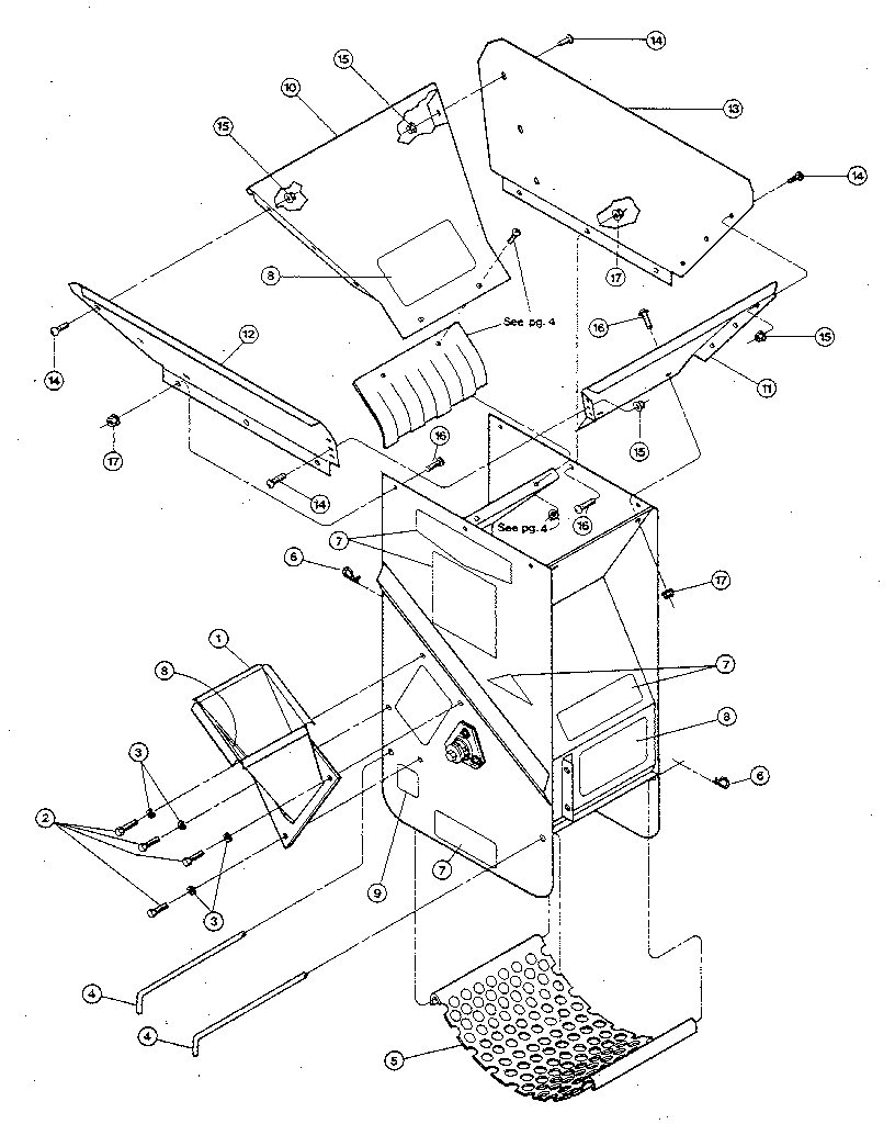 Troybilt SUPER TOMAHAWK 8HP drawing two diagram