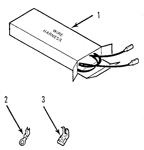 Kenmore 2783138896 wire harnesses and components diagram