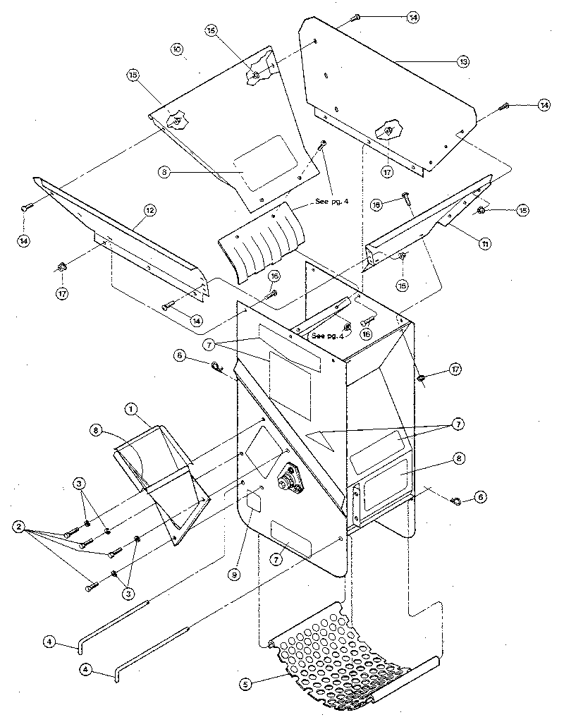 Troybilt SUPER TOMAHAWK 4HP drawing two diagram