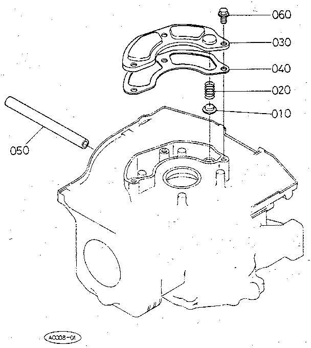 Kubota W5021-SC breather diagram