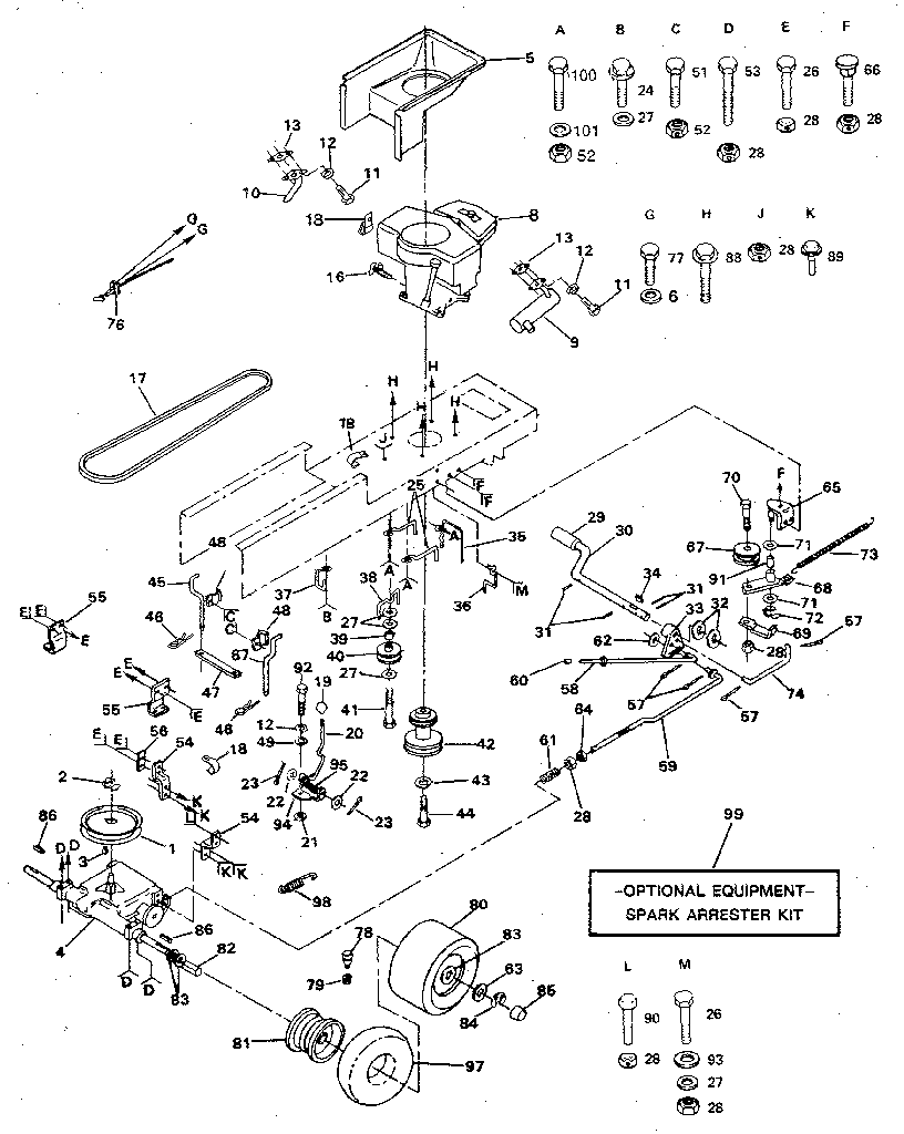 Craftsman 917254720 drive diagram