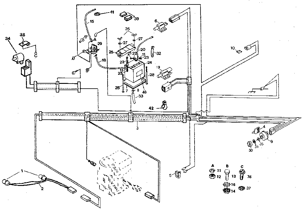 Craftsman 917254640 electrical diagram