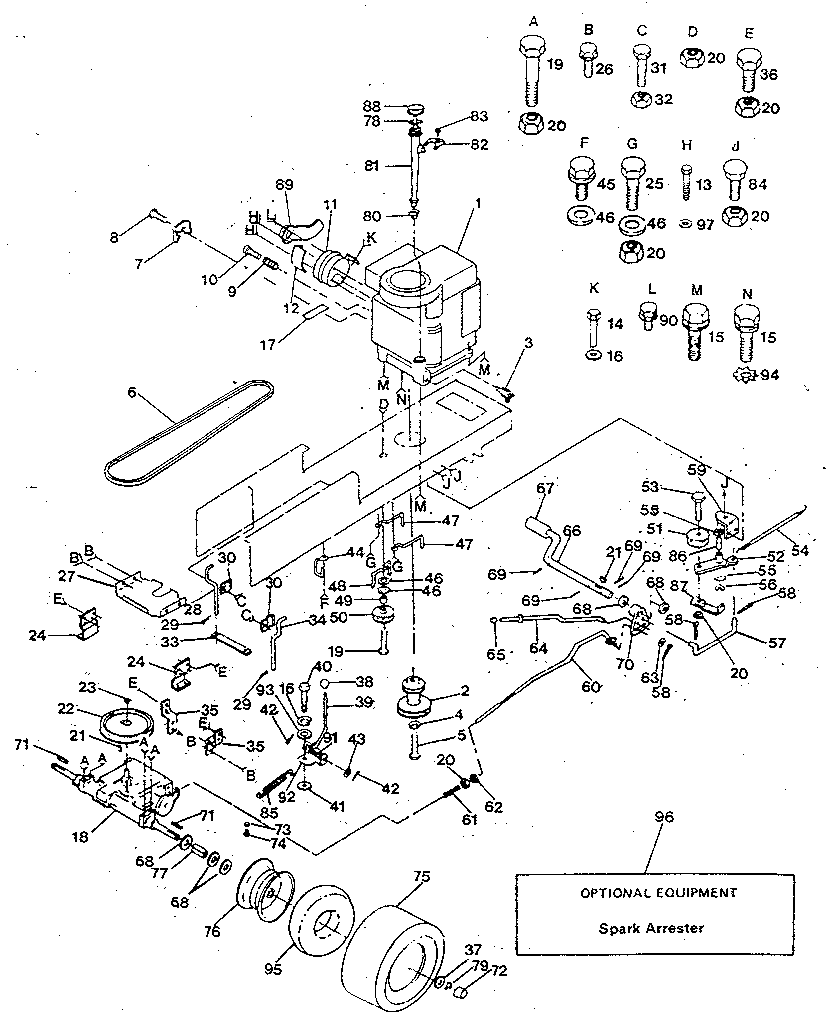 Craftsman 917254670 drive diagram