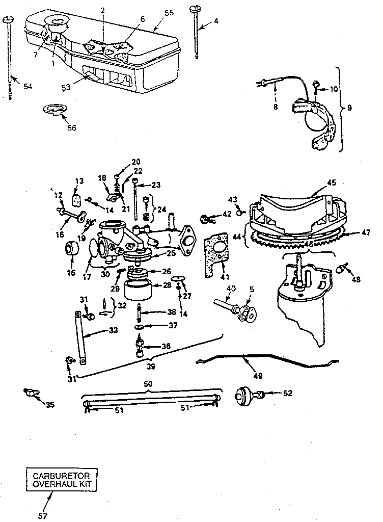Craftsman 917254670 carburetor diagram