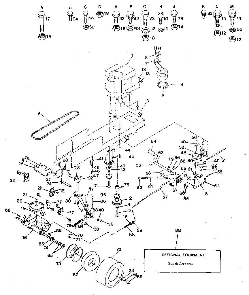 Craftsman 917254641 drive diagram