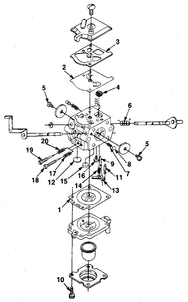 Homelite UT-08009 figure 4 diagram