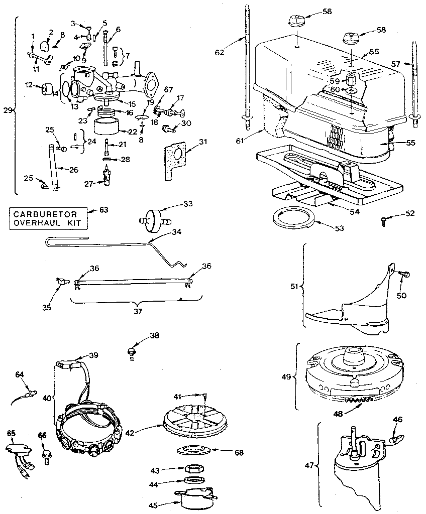 Craftsman 917254660 carburetor diagram