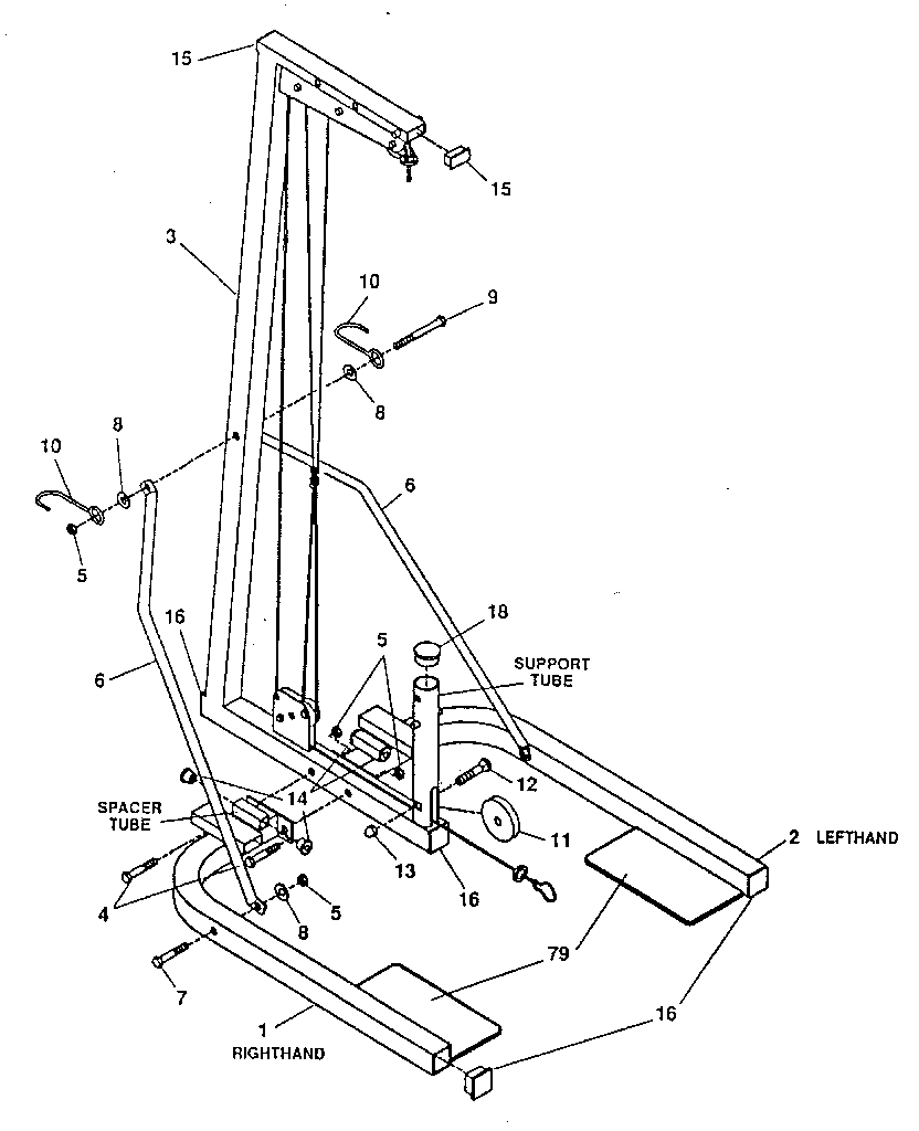 DP 15-7060 base assembly diagram
