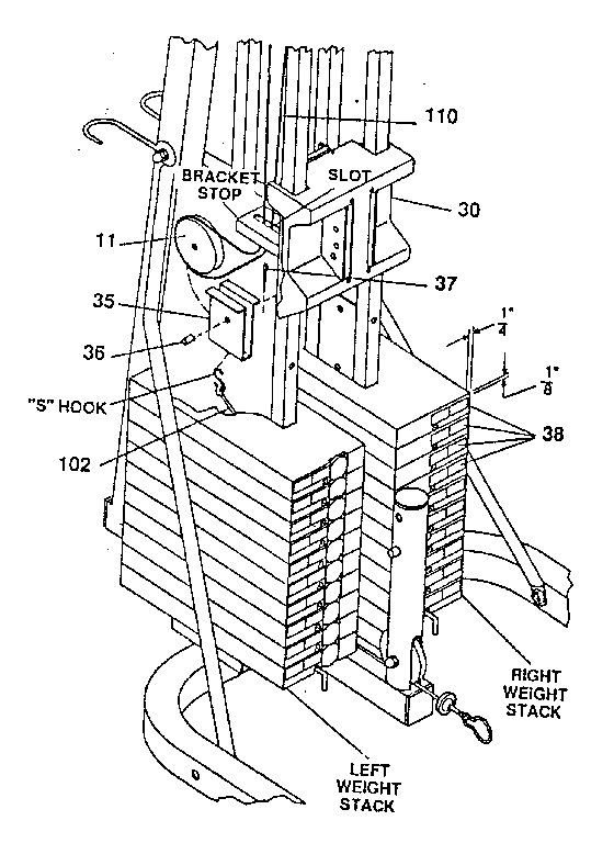 DP 15-7060 weights diagram