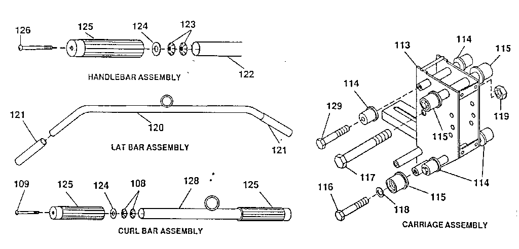DP 15-7060 carriage assembly diagram