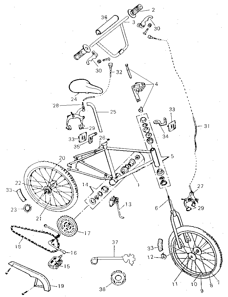 Sears 545456660 unit parts diagram