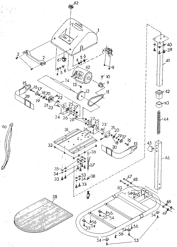 Lifestyler 614299900 unit parts diagram