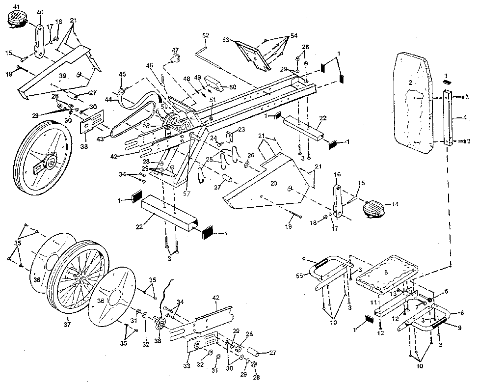 Lifestyler 499287410 unit parts diagram