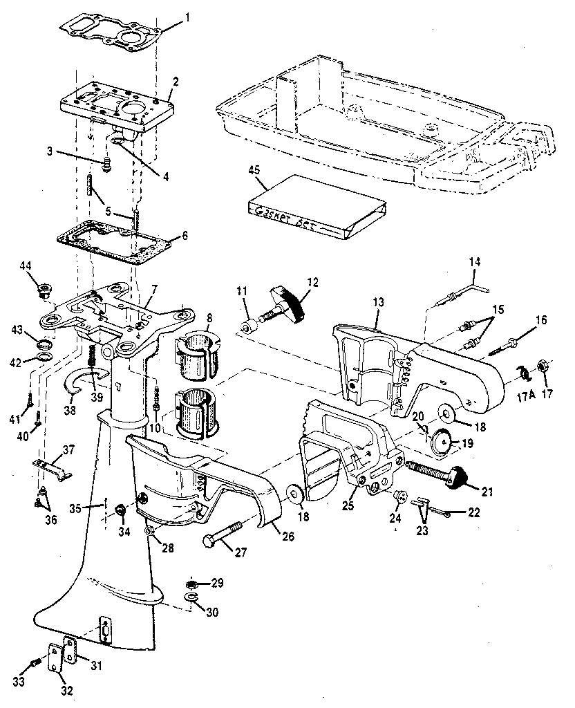 Craftsman 217586612 column assembly diagram