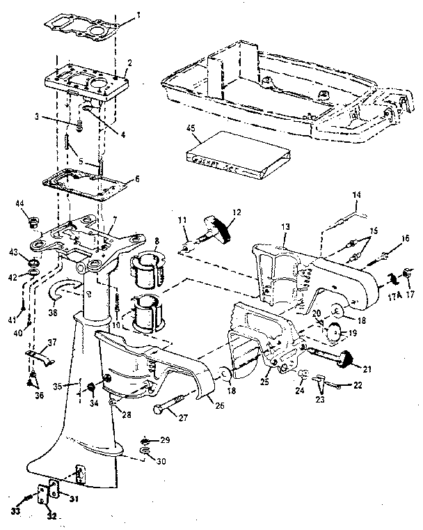 Craftsman 217586613 column assembly diagram