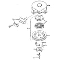 Craftsman 217586613 rewind starter assem. diagram