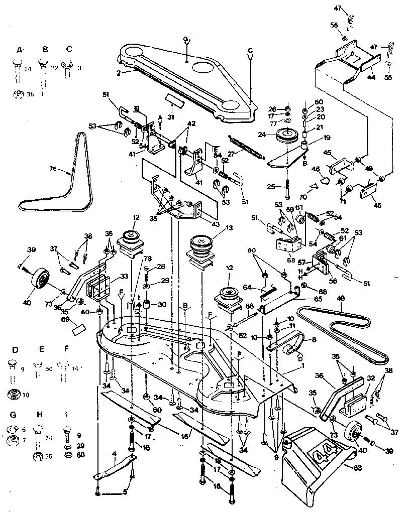 Craftsman 917255916 mower diagram