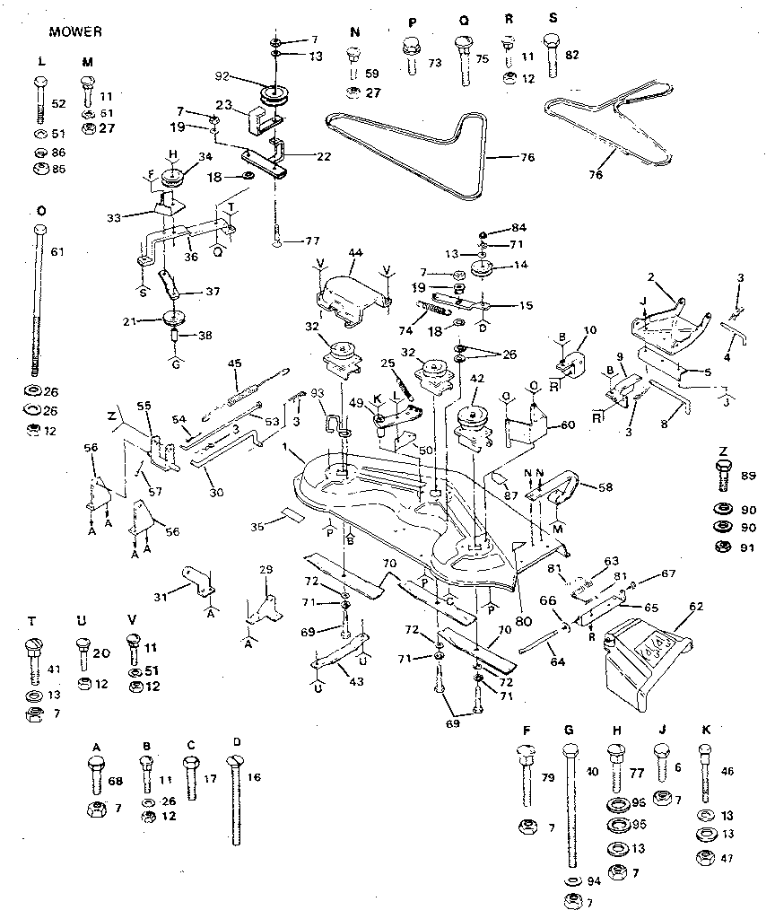 Craftsman 917254721 mower diagram