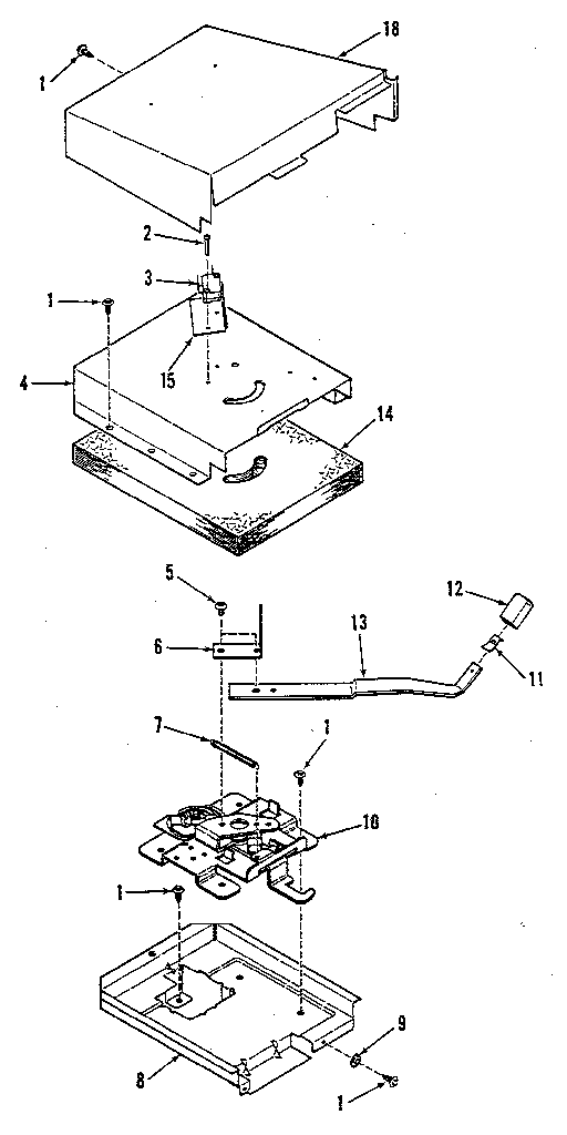 Kenmore 9117388812 door lock section diagram