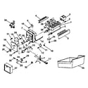 Kenmore 2538796010 ice maker diagram