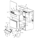 Kenmore 867769453 non-functional replacement parts diagram