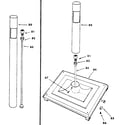 Craftsman 2582317870 post and patio base diagram