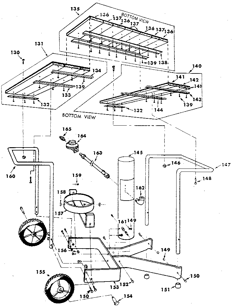 Craftsman 2582317830 deluxe cart diagram