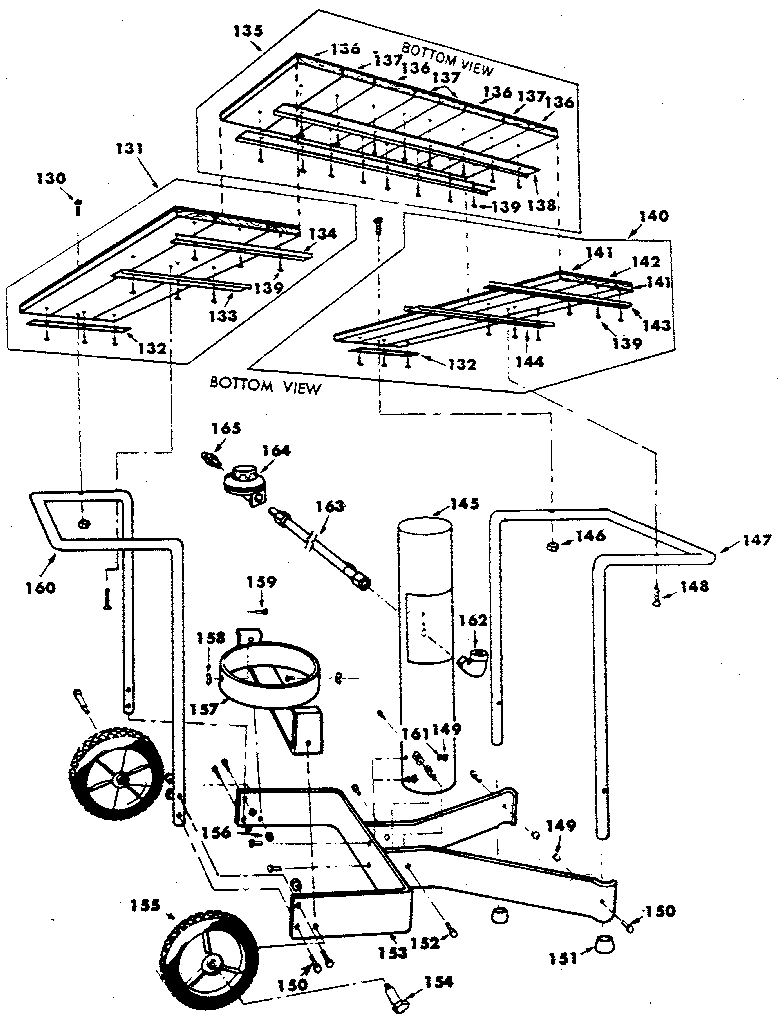 Craftsman 2582327850 deluxe cart diagram