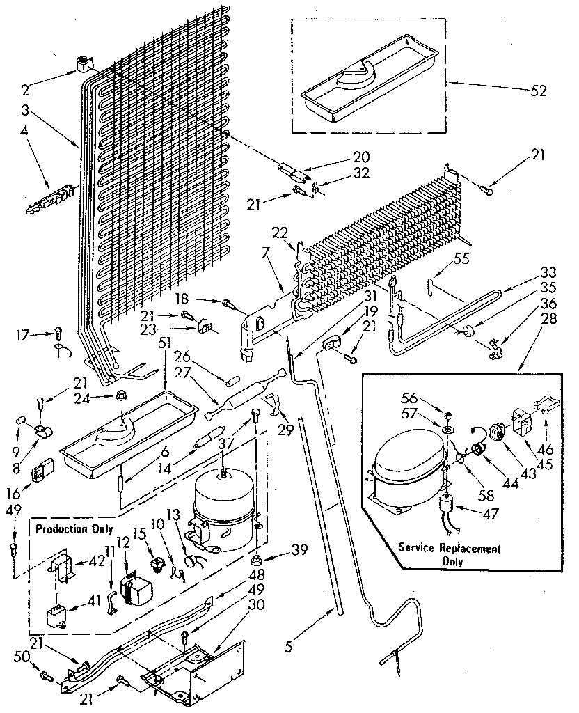 Whirlpool ET18GKXSM05 unit diagram