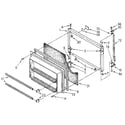 Whirlpool ET20AKXSW03 freezer door diagram
