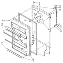 Whirlpool ET20AKXSW03 refrigerator door diagram