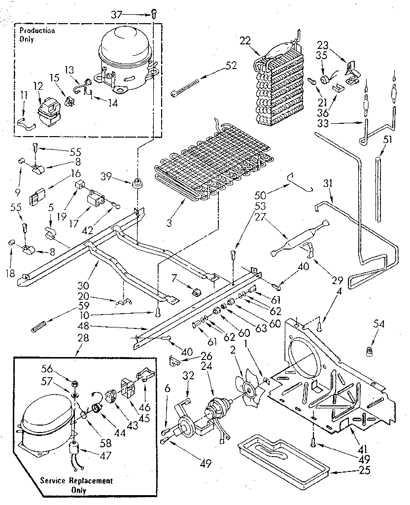 Whirlpool ED25DWXTG01 unit diagram