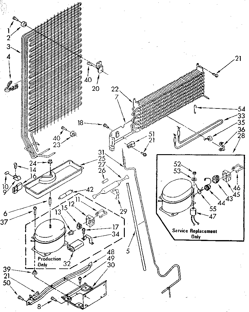 Whirlpool ET16AKXSF01 unit diagram