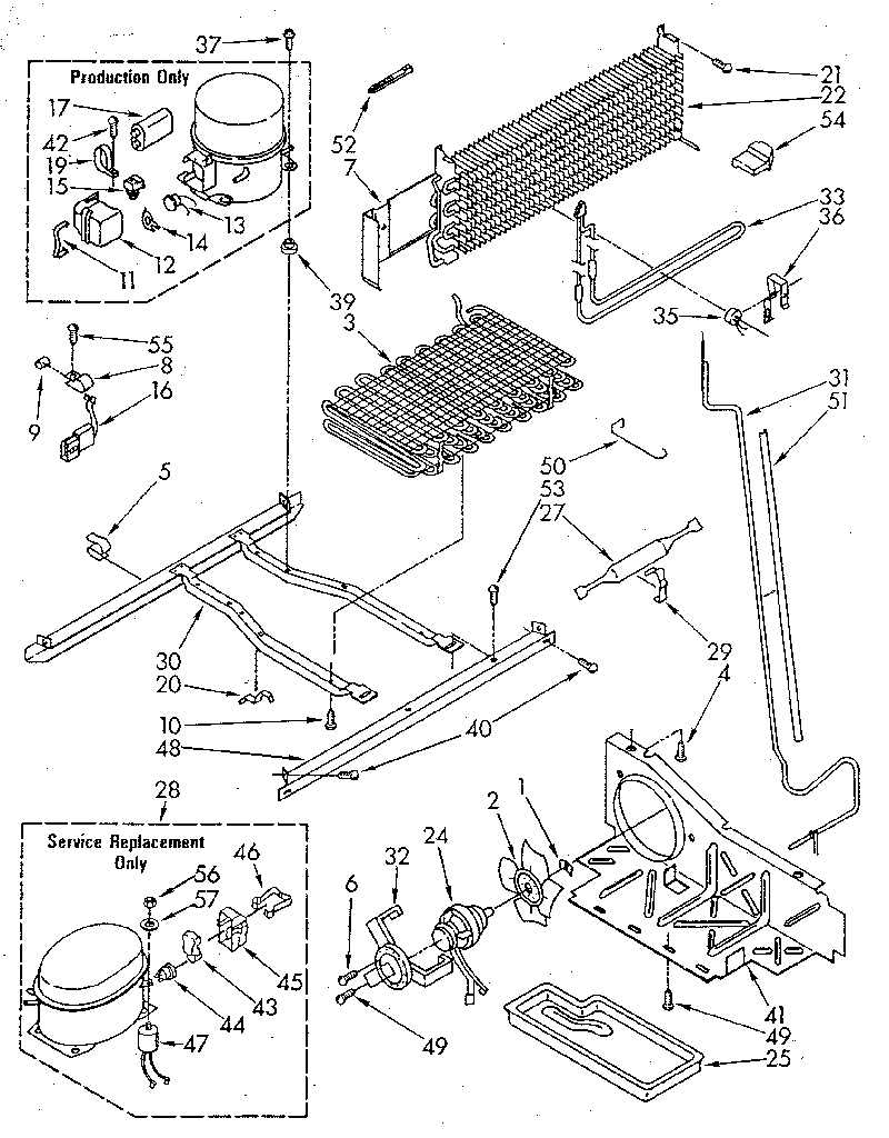 Whirlpool ET20NKXSM10 unit diagram