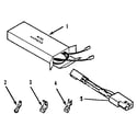 Kenmore 9114658812 wire harnesses and components diagram
