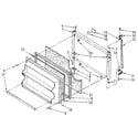 Whirlpool ET16JKXSG02 freezer door diagram