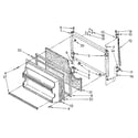 Whirlpool ET18JKYSG04 freezer door diagram