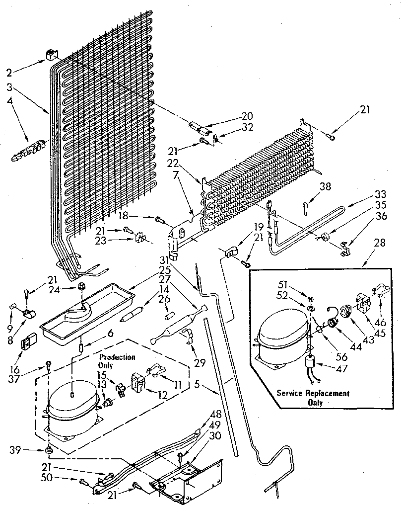 Whirlpool ET18JKXSF04 unit diagram